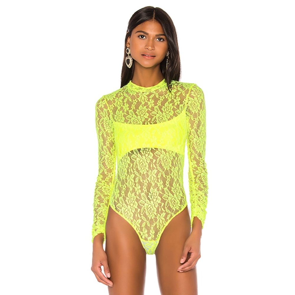 Jonathan Simkhai x REVOLVE Long Sleeve Bodysuit XS